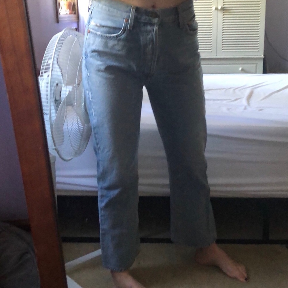 Agolde Crop Jeans